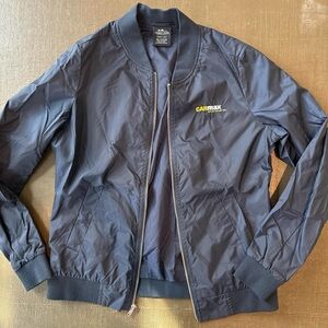 Charles River Apparel Blue Bomber Jacket Classic Design